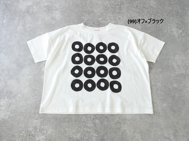 maomade(マオメイド) ウォッシャブルプレーティング天竺ドーナツTEEの商品画像12