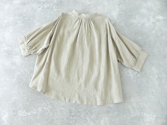 Brocante(ブロカント) リネンキャンバスバロンシャツの商品画像12