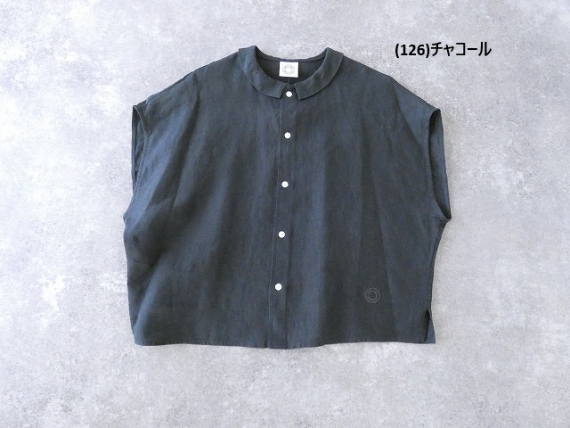 ORCIVAL(オーシバル) スリーブレスちび衿シャツの商品画像12
