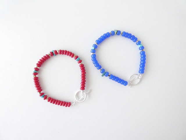 H(ホーク) カラフルビーズアクセサリーブレスレットの商品画像3
