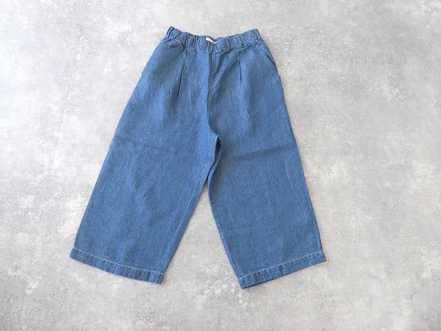 Hands　of　creation(ハンズオブクリエイション) 11ozリネンデニムシンプルゆる8分丈パンツの商品画像10