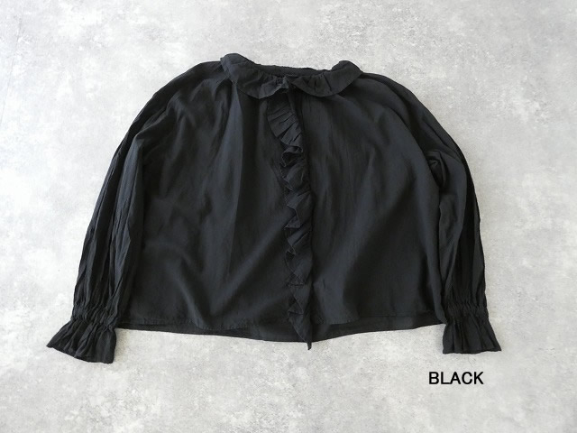 Veritecoeur(ヴェリテクール) コットンボイルフリルブラウスの商品画像7
