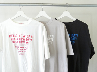 maomade(マオメイド) きれいめシルケット天竺HELLO NEW DAY TEEの商品画像21