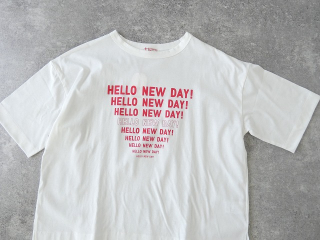 maomade(マオメイド) きれいめシルケット天竺HELLO NEW DAY TEEの商品画像25