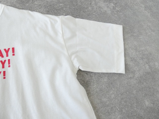 maomade(マオメイド) きれいめシルケット天竺HELLO NEW DAY TEEの商品画像28