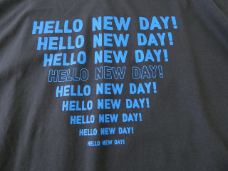 maomade(マオメイド) きれいめシルケット天竺HELLO NEW DAY TEEの商品画像43