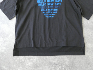 maomade(マオメイド) きれいめシルケット天竺HELLO NEW DAY TEEの商品画像45