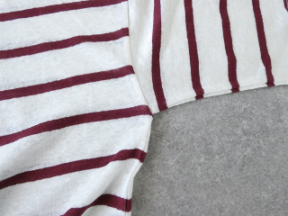 maomade(マオメイド) 旅先で見つけたよ!リネンボーダーシリーズ 7分袖Tの商品画像46