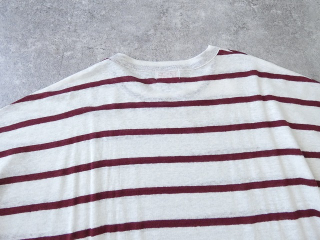 maomade(マオメイド) 旅先で見つけたよ!リネンボーダーシリーズ 7分袖Tの商品画像47