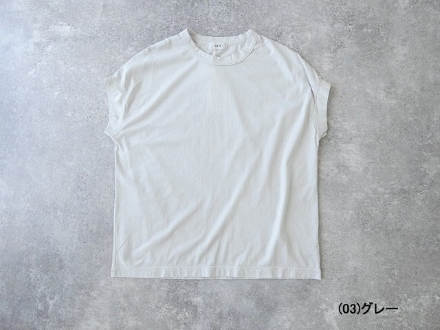 RINEN(リネン) スーピマ天竺フレンチスリーブTの商品画像35