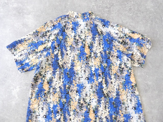 NOMBRE IMPAIR(ノンブルアンペール) インクジェットフラワー　スタンドネックブラウスの商品画像34