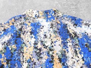 NOMBRE IMPAIR(ノンブルアンペール) インクジェットフラワー　スタンドネックブラウスの商品画像35