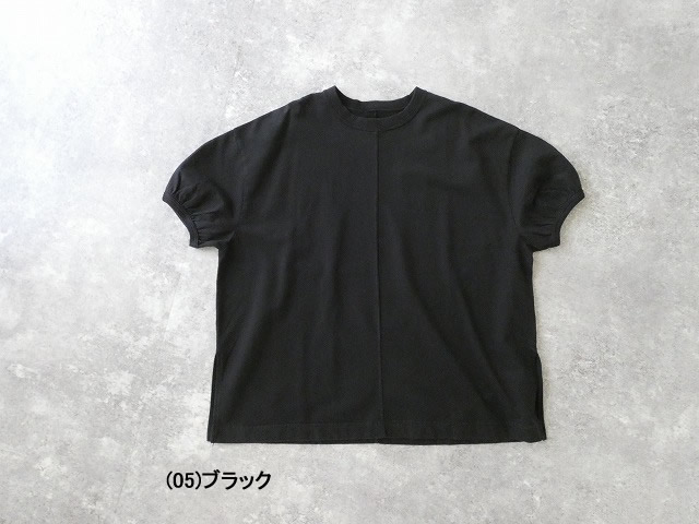 Hands　of　creation(ハンズオブクリエイション) ハイゲージ裏毛ハーフギャザースリーブプルオーバーの商品画像12