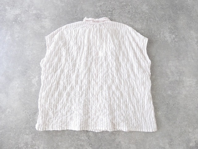 NATURAL LAUNDRY(ナチュラルランドリー) 先染めシャーリングロングシャツの商品画像13