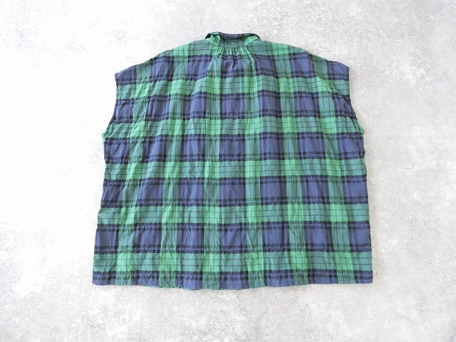 NATURAL LAUNDRY(ナチュラルランドリー) 先染めシャーリングロングシャツの商品画像14