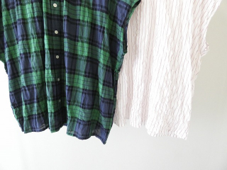 NATURAL LAUNDRY(ナチュラルランドリー) 先染めシャーリングロングシャツの商品画像22