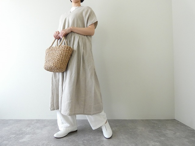 NATURAL LAUNDRY(ナチュラルランドリー) リネンワイドロングワンピースの商品画像1