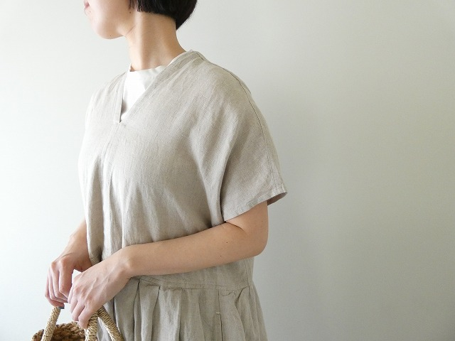 NATURAL LAUNDRY(ナチュラルランドリー) リネンワイドロングワンピースの商品画像3