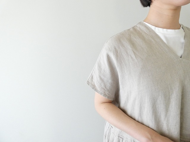 NATURAL LAUNDRY(ナチュラルランドリー) リネンワイドロングワンピースの商品画像4