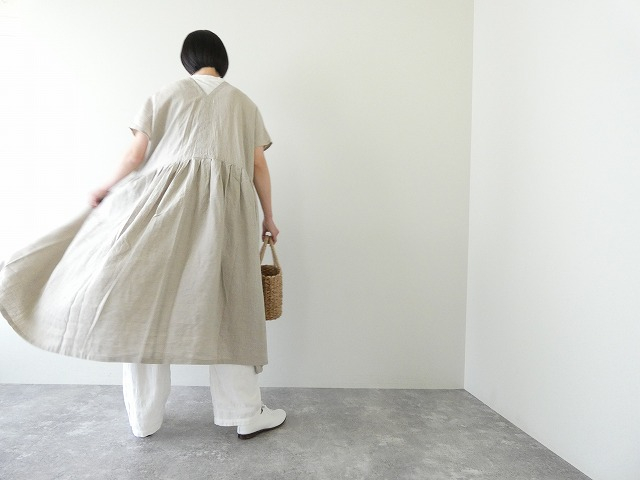 NATURAL LAUNDRY(ナチュラルランドリー) リネンワイドロングワンピースの商品画像9