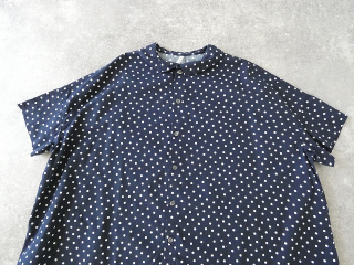 grin(グリン) 綿レーヨンドットプリントワイドシャツの商品画像41