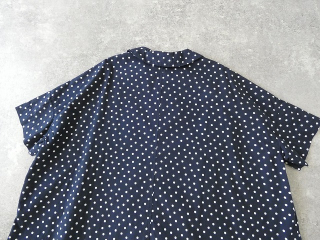 grin(グリン) 綿レーヨンドットプリントワイドシャツの商品画像46