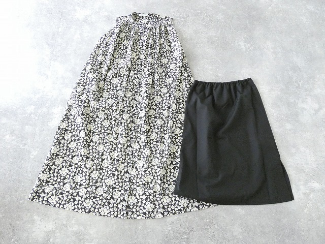 Pont de Chalons(ポンデシャロン) フラワープリントクリンクルワンピースの商品画像11
