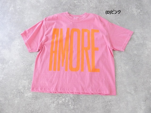 ichi(イチ) ピグメントTシャツ AMOREの商品画像10