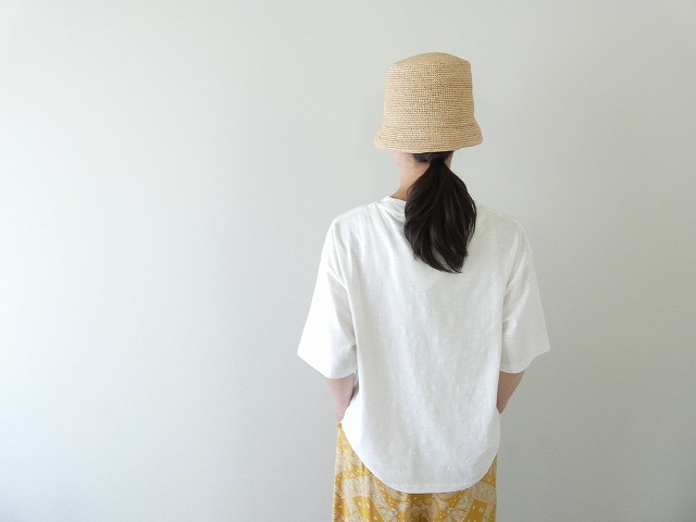 SOUFFLE クルーネック半袖スラブTシャツの商品画像2