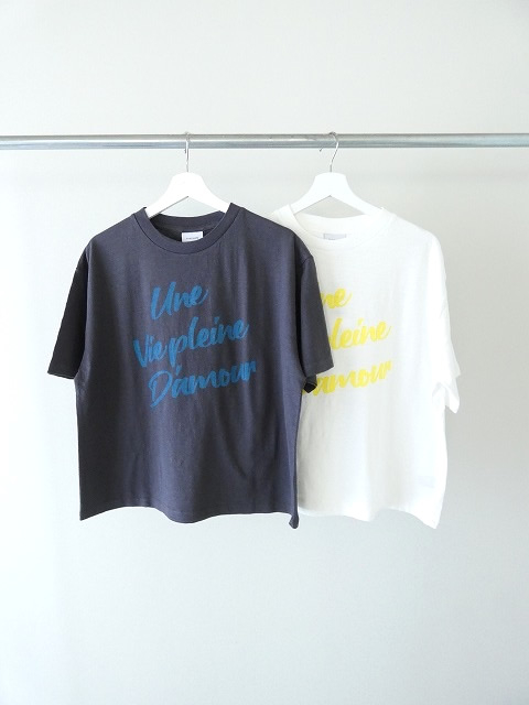SOUFFLE クルーネック半袖スラブTシャツの商品画像3