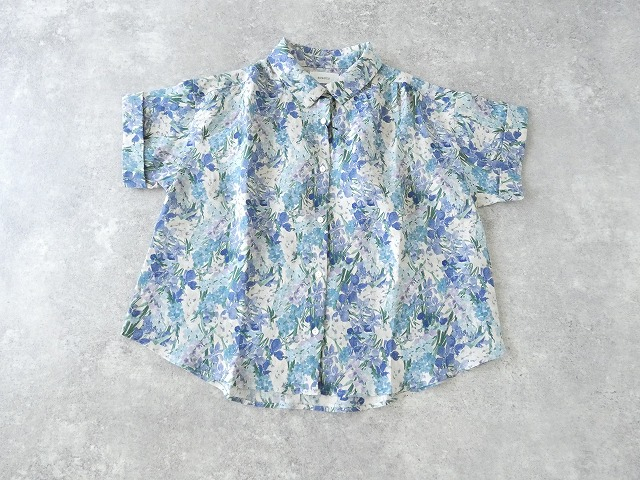 sosotto(ソソット) リネンLIBERTY袖折り返し半袖ブラウスの商品画像10