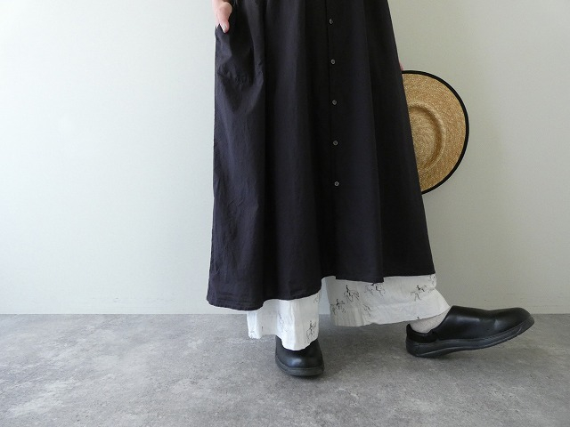 NATURAL LAUNDRY(ナチュラルランドリー) タイプライターギャザーワンピースの商品画像7