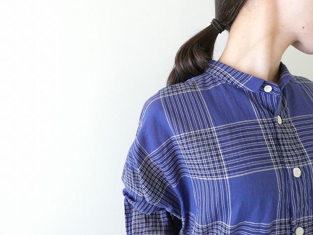NATURAL LAUNDRY(ナチュラルランドリー) 先染めツイストドルマンシャツの商品画像4