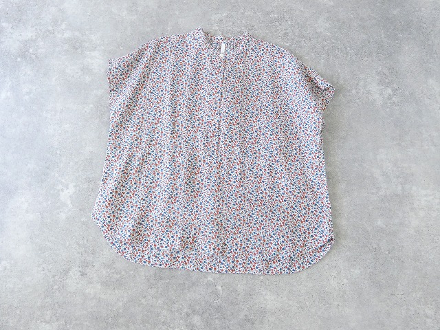 NATURAL LAUNDRY(ナチュラルランドリー) リネン小花スタンドフレンチシャツの商品画像10