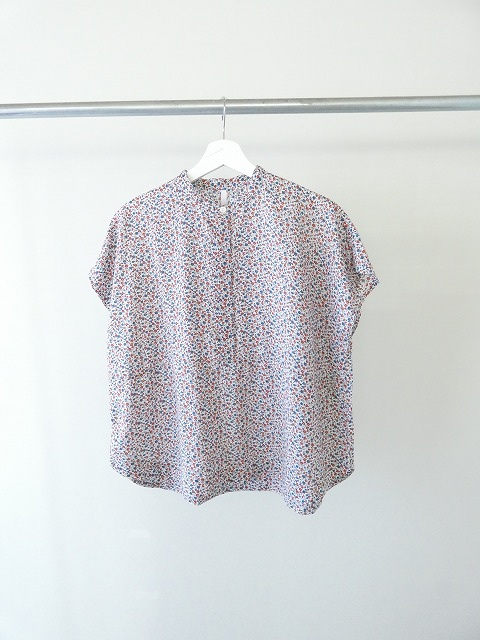NATURAL LAUNDRY(ナチュラルランドリー) リネン小花スタンドフレンチシャツの商品画像2