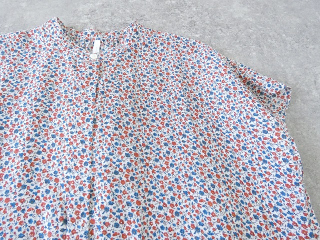 NATURAL LAUNDRY(ナチュラルランドリー) リネン小花スタンドフレンチシャツの商品画像28