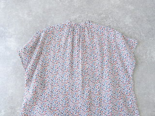 NATURAL LAUNDRY(ナチュラルランドリー) リネン小花スタンドフレンチシャツの商品画像33
