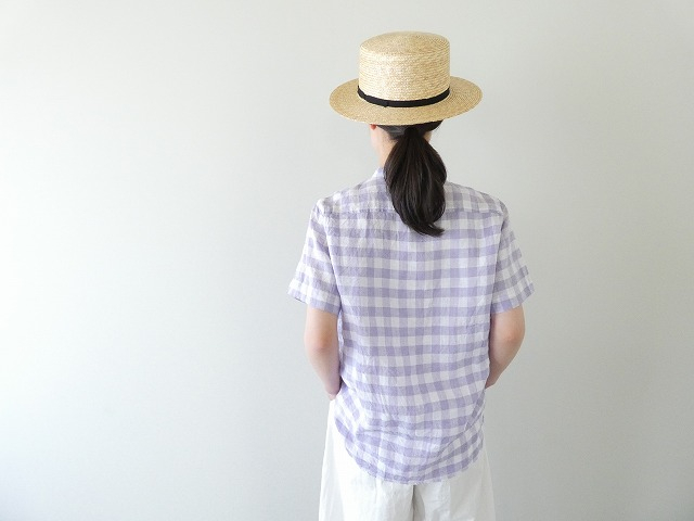 NATURAL LAUNDRY(ナチュラルランドリー) 先染めリネンファーマーシャツの商品画像10