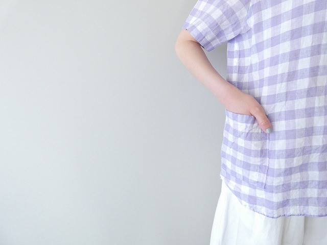 NATURAL LAUNDRY(ナチュラルランドリー) 先染めリネンファーマーシャツの商品画像7