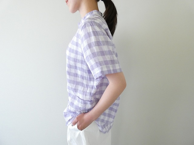 NATURAL LAUNDRY(ナチュラルランドリー) 先染めリネンファーマーシャツの商品画像9