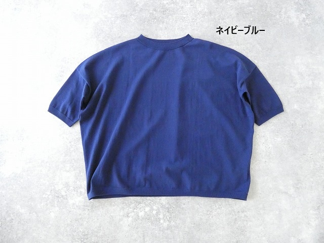 LinenYa(リネンヤ) ボートネック5分袖ニットの商品画像12