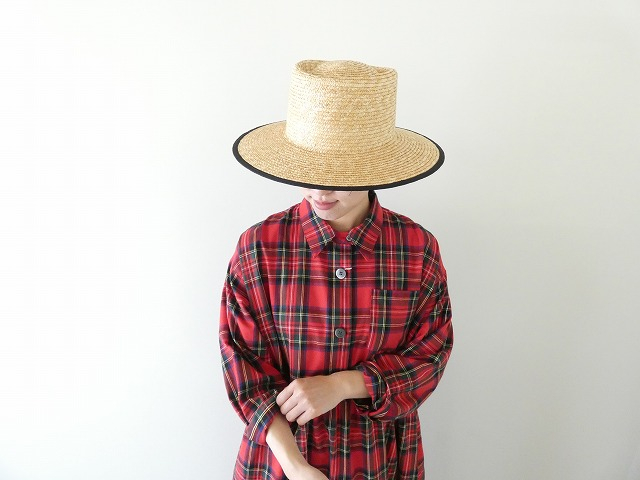 SPACE MOOオリジナル(スペースムウオリジナル) SARAHWEAR 別注Rachel cotton check 切替ギャザーワンピースの商品画像2