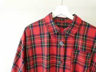 SPACE MOOオリジナル(スペースムウオリジナル) SARAHWEAR 別注Rachel cotton check 切替ギャザーワンピースの商品画像36