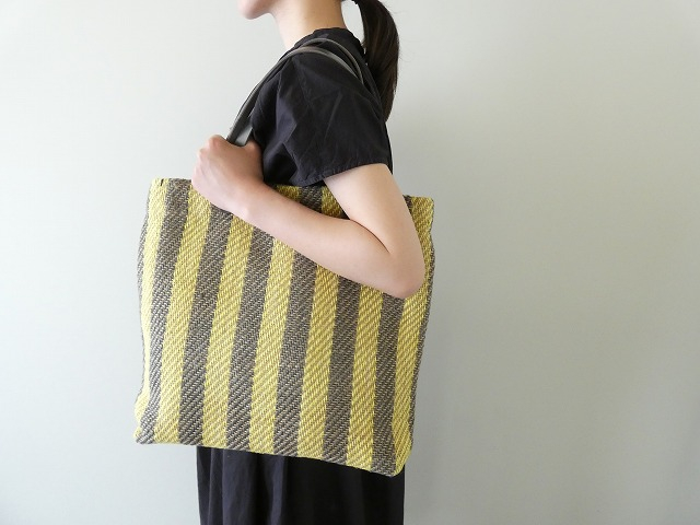 CLEDRAN(クレドラン) STRIPE JUTE TOTEの商品画像1