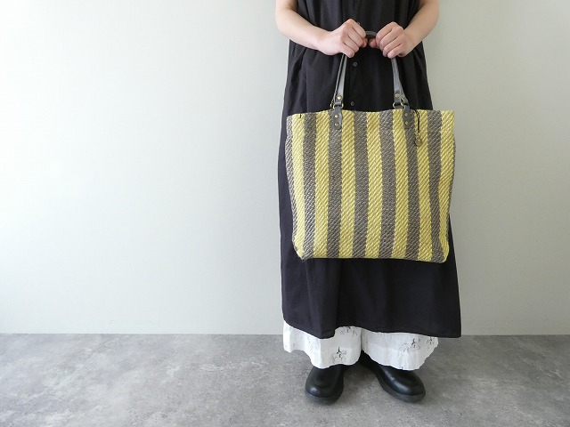CLEDRAN(クレドラン) STRIPE JUTE TOTEの商品画像3