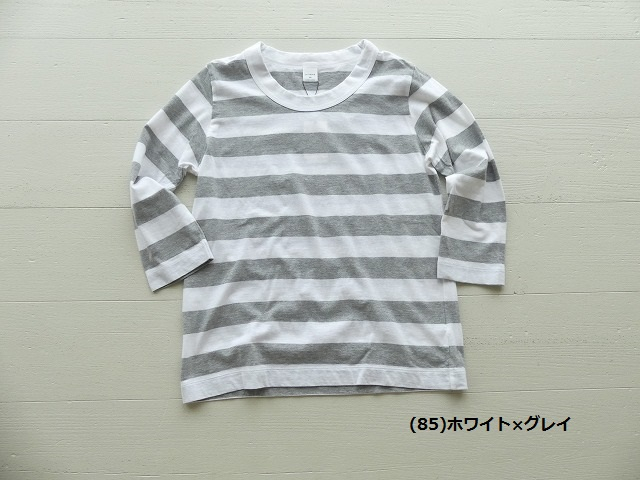LAITERIE(レイトリー) ふわふわしましま天竺7分袖プルオーバーの商品画像9