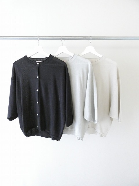 maomade(マオメイド) 変形リネンUVカット7分袖ドルマンスリーブカーディガンの商品画像2