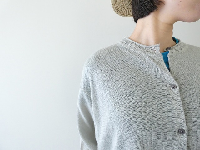 maomade(マオメイド) 変形リネンUVカット7分袖ドルマンスリーブカーディガンの商品画像6