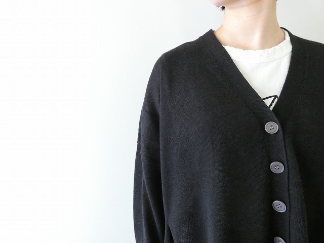 maomade(マオメイド) 変形リネンUVカットVネックカーディガンの商品画像5