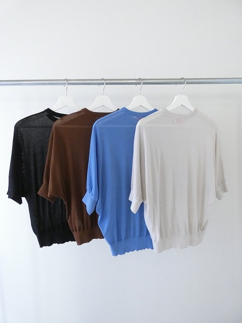 maomade(マオメイド) ヘルシーヤーンニットハーフスリーブTEEの商品画像13